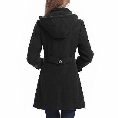 Women's Bgsd Daisy Wool Blend Toggle Coat