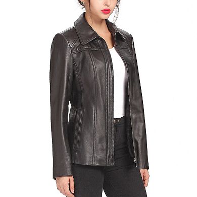 Women's Bgsd Ellen Leather Jacket