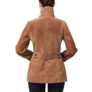 Women's Bgsd Jane Suede Leather Jacket