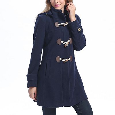 Plus Size Bgsd Daisy Wool Blend Toggle Coat Plus Size Bgsd Daisy Wool Blend Toggle Coat