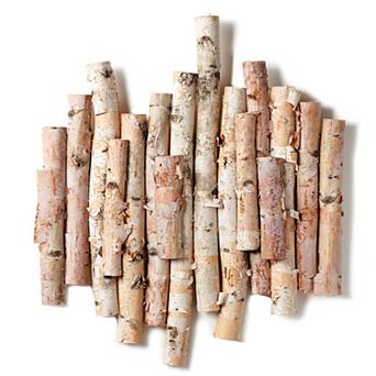 Wall Hanging Birch Poles