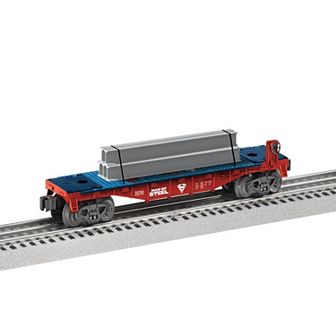 Lionel DC Comics Superman Steel I-Beam Flatcar