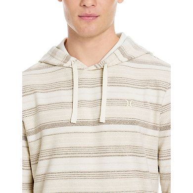 Men's Hurley Striped Terry Pullover Hoodie