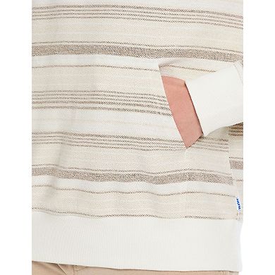 Men's Hurley Striped Terry Pullover Hoodie