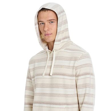 Men's Hurley Striped Terry Pullover Hoodie