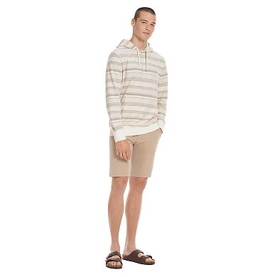Men's Hurley Striped Terry Pullover Hoodie