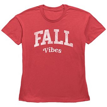 Juniors' Fall Vibes Graphic Tee