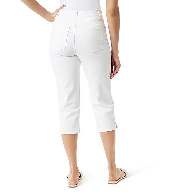 Petite Gloria Vanderbilt Amanda Stretch Straight-Fit Capri Pants
