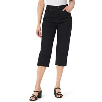 Petite Gloria Vanderbilt Amanda Stretch Straight-Fit Capri Pants