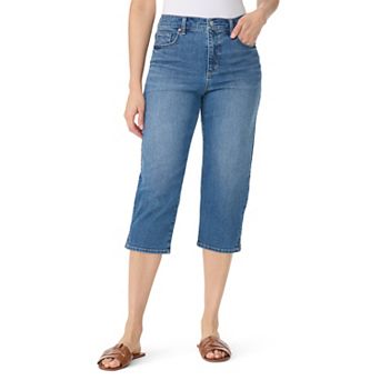 Petite Gloria Vanderbilt Amanda Stretch Straight-Fit Capri Pants