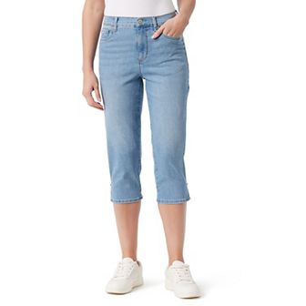 Petite Gloria Vanderbilt Amanda Stretch Straight-Fit Capri Pants