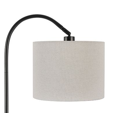 Black Shelf Floor Lamp
