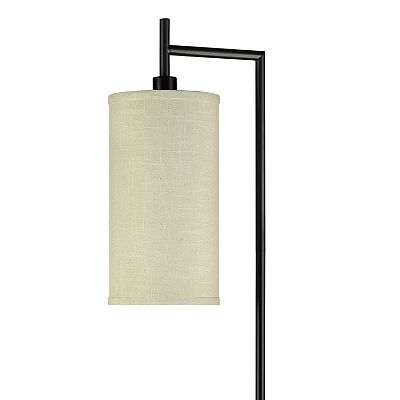 Floor Lamp with Slim Shade Black