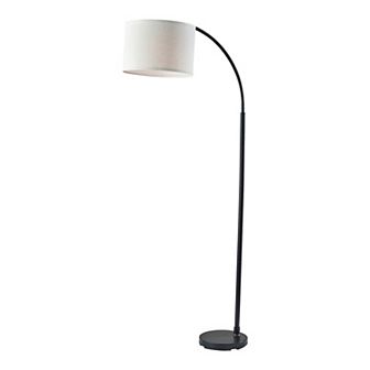 Black & White Arc Floor Lamp