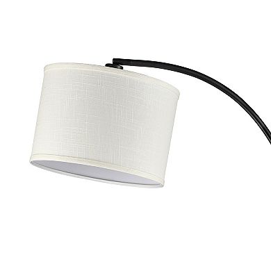 Black & White Arc Floor Lamp