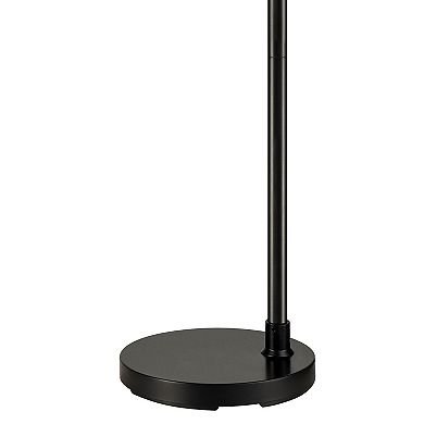 Black & White Arc Floor Lamp