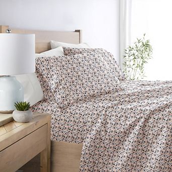 Urban Loft's Delicate Bloosoms Floral 4 pc Sheet Set
