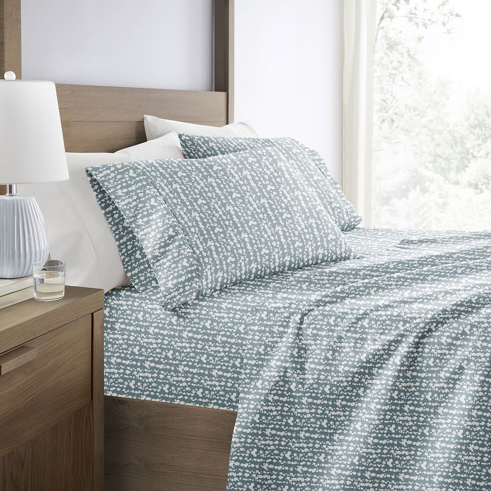 Urban Loft's Soft Lines Pattern 4 Piece Sheet Set