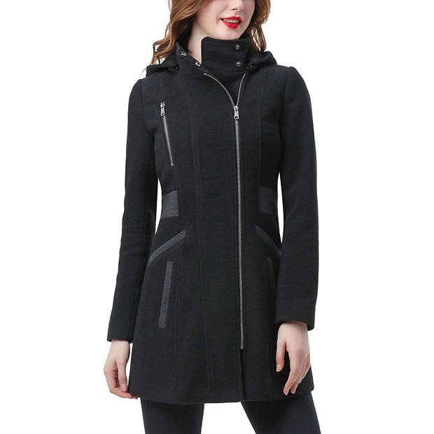 Women s Bgsd Carrie Wool Blend Colorblock Coat