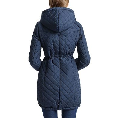 Women's Bgsd Angela Quilted Parka Coat