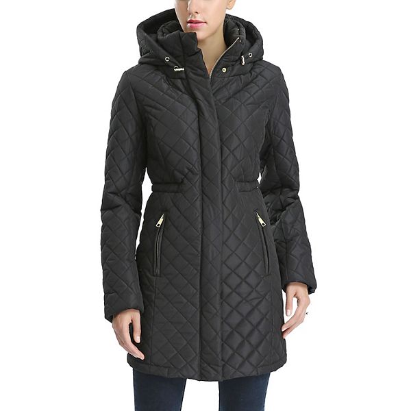 Women's Bgsd Angela Quilted Parka Coat