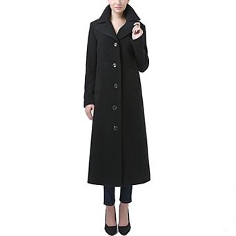Women's Bgsd Jeanette Long Wool Blend Walking Coat