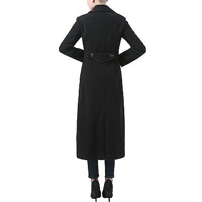 Women's Bgsd Jeanette Long Wool Blend Walking Coat