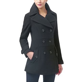 Women's Bgsd Joann Wool Blend Pea Coat