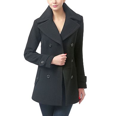 Women's Bgsd Joann Wool Blend Pea Coat