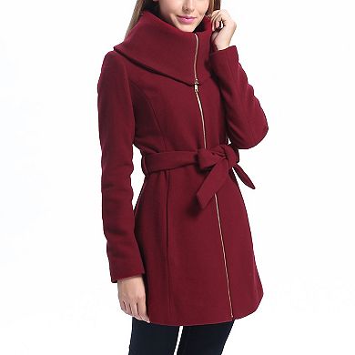 Women's Bgsd Robin Belted Wool Blend Coat