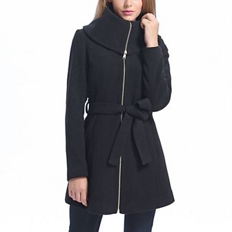 Women's Bgsd Robin Belted Wool Blend Coat