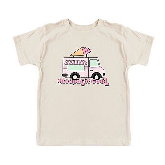Keepin' It Cool Truck Toddler Short Sleeve Graphic Tee