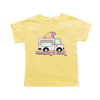 Keepin' It Cool Truck Toddler Short Sleeve Graphic Tee