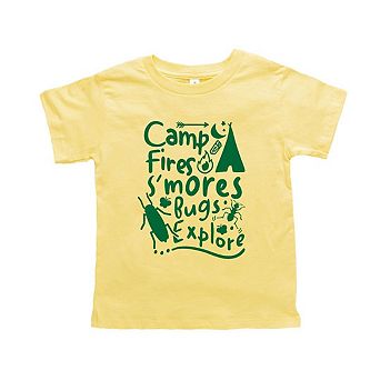 Camp Fire S'mores Toddler Short Sleeve Graphic Tee
