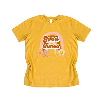 Good Times Rainbow Youth Short Sleeve Graphic Tee
