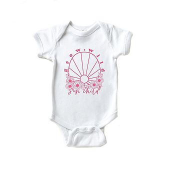 Grow Wild Sun Child Baby Bodysuit