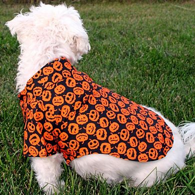 Doggie Design Halloween Jack-o-lantern Camp Shirts