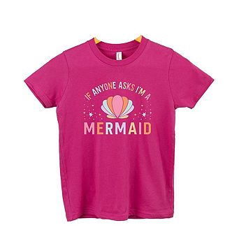 I'm A Mermaid Youth Short Sleeve Graphic Tee