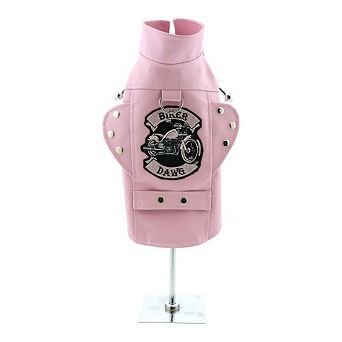 Doggie Design Biker Dawg Motorcycle Dog Jacket