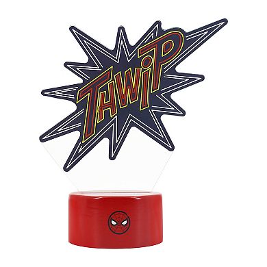 Kids The Big One Marvel Spider-Man Thwip Neon Table Decor