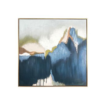 Gallery 57 Abstract Landscape Vision Floating Framed Canvas Wall Art