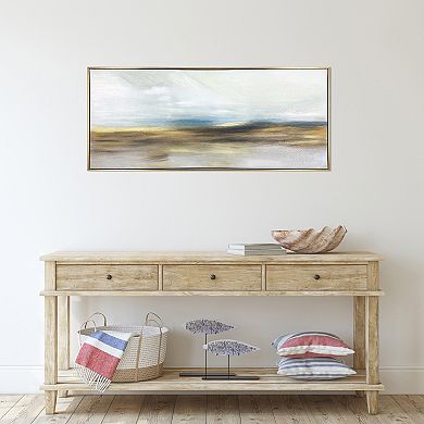 Gallery 57 The Horizon Floating Frame Canvas Wall Art