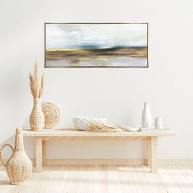 Gallery 57 The Horizon Floating Frame Canvas Wall Art