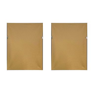 Gallery 57 Earthen Harmony 2-Piece Abstract Floating Framed Wall Art Set