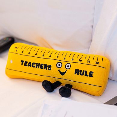 Punchkins "Teachers Rule" Ruler Cartoon Plush