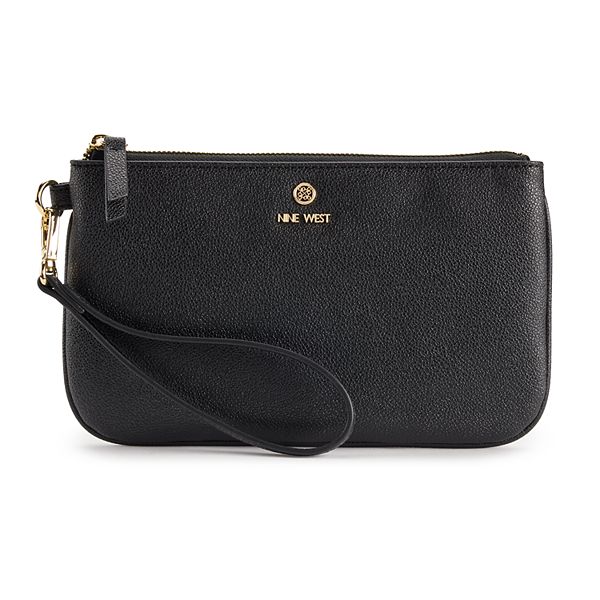 Nine West Lockup Wristlet - Black