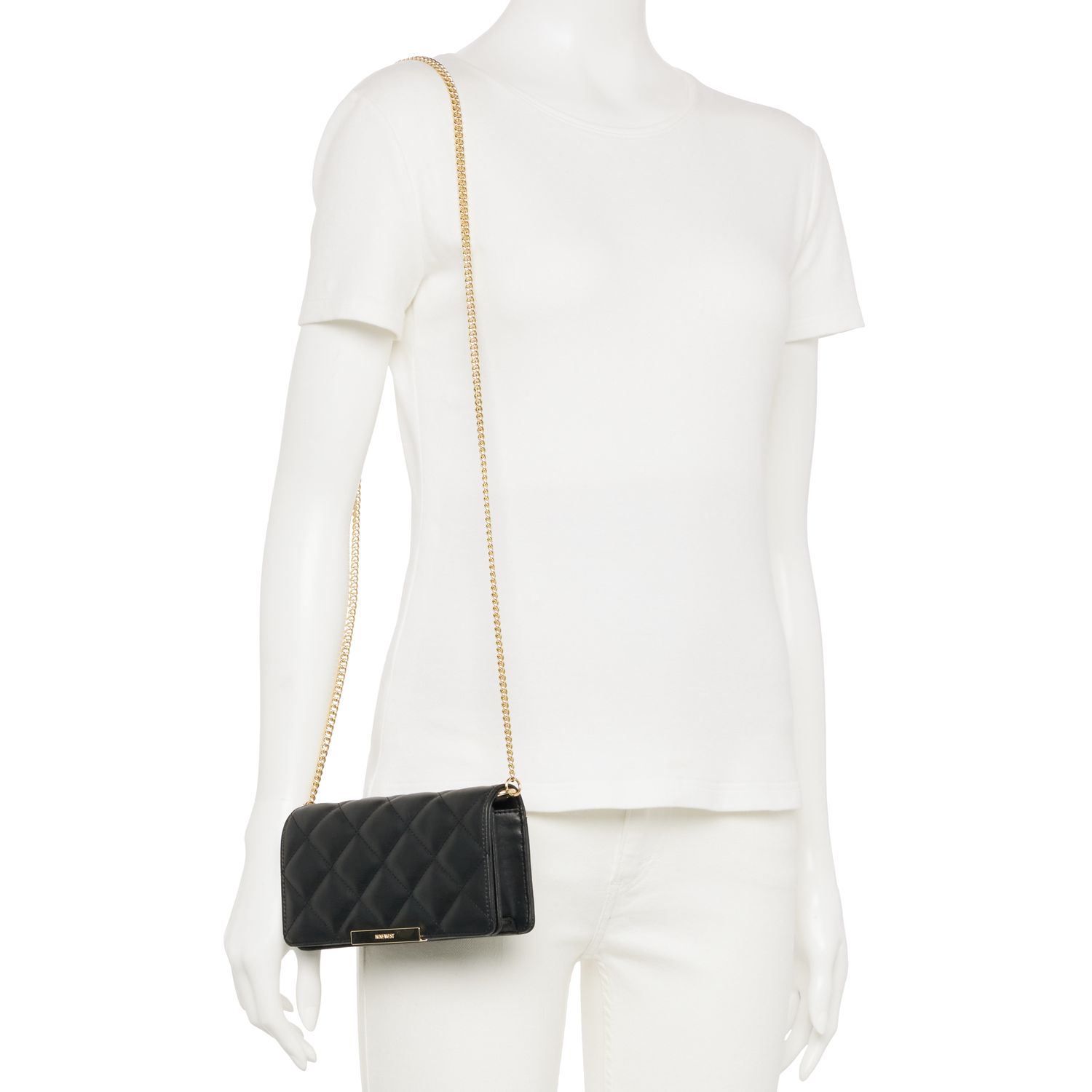 Nine West Women's Mirabella Chain Phone Case Crossbody - Dusk Color, Compact Wallet & Phone Carrier - View #6