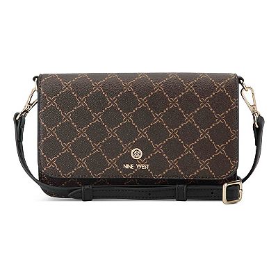 Nine West Lockup Phone Wallet Crossbody