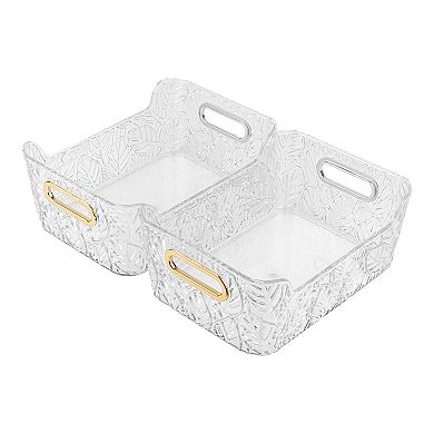 Belle Maison 2-pk. Small Storage Bins Set