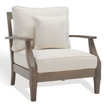 Safavieh Martinique Wood Patio Armchair